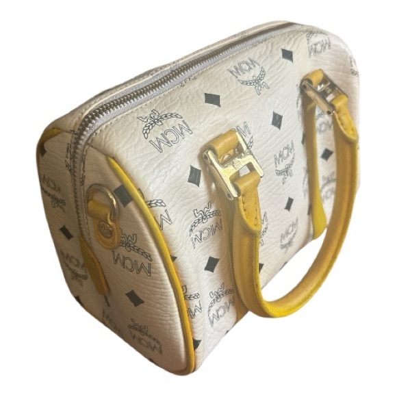 MCM Visetos Boston Satchel - Picture 3 of 8